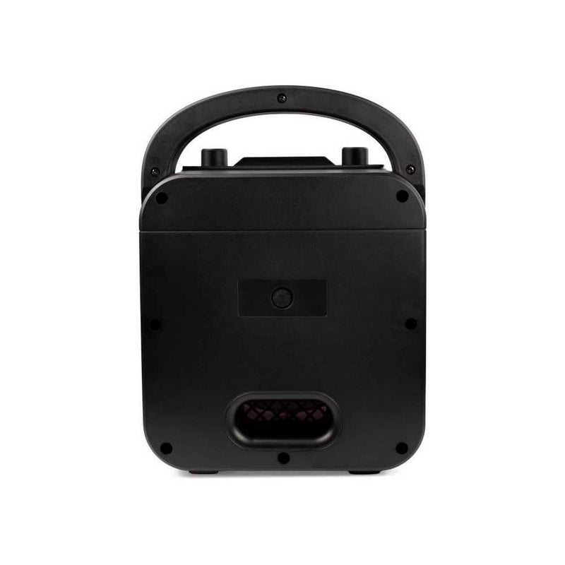RockJam 10-Watt Rechargeable Bluetooth Karaoke Machine with Two Mics, Lightshow & Voice Effects - Image 5